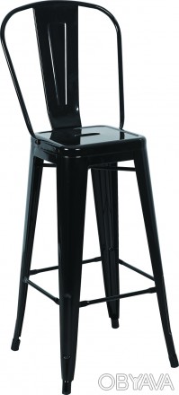 Металлический барный стул Tolix MC-012HA (Толикс MC-012HA), H-760, выполненный в. . фото 1