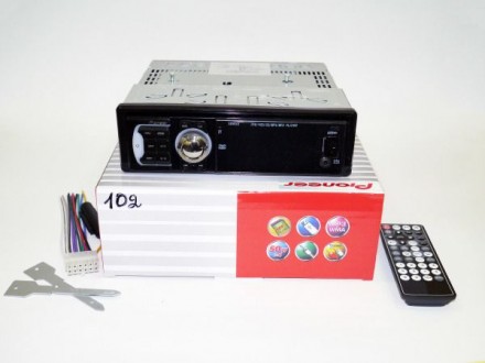 Продам Автомагнитола с DVD приводом Pioneer 102 USB+SD съемная панель. Новая маг. . фото 2