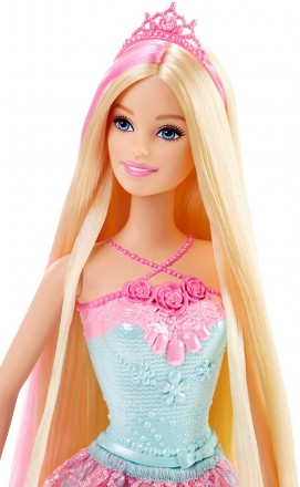 Куклы-модницы Barbie Endless Hair Kingdom Princess Doll - Princess Pink and Prin. . фото 4