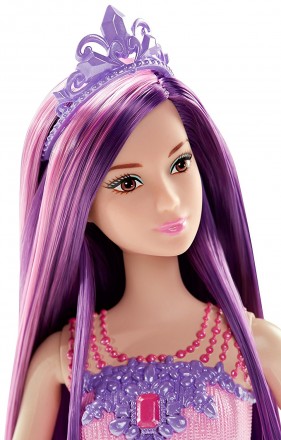 Куклы-модницы Barbie Endless Hair Kingdom Princess Doll - Princess Pink and Prin. . фото 3