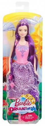 Куклы-модницы Barbie Endless Hair Kingdom Princess Doll - Princess Pink and Prin. . фото 6