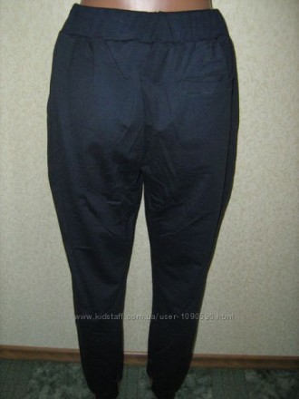 Спортивные мужские штаны трикотажные, двунить. 
Цвет темно-синий и серый. Штани. . фото 4