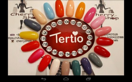Итальянские гель-лаки Tertio представлены на украинском рынке в средней ценовой . . фото 7