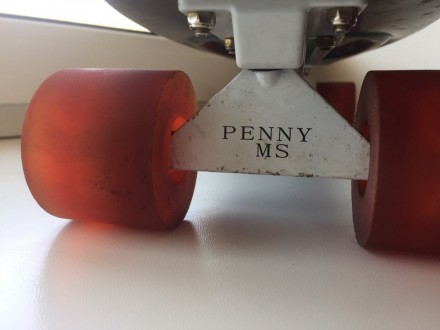 Оригинальный Penny MS, черная доска на 22 дюйма, светящиеся красные колёса! Возм. . фото 3