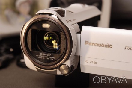 Продам видеокамеру Panasonic HC-V760 новую. Коробочный комплект. Гарантия до 07,. . фото 1