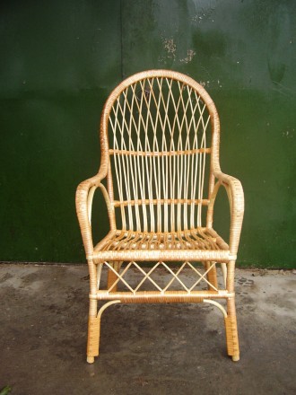 Кресло  плетеное из лозы, ручная работа, прекрасный подарок по-любому поводу. Ка. . фото 3