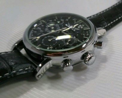 Стильные, брендовые часы от ТМ JARAGAR .

Характеристики:
- механизм: механик. . фото 5