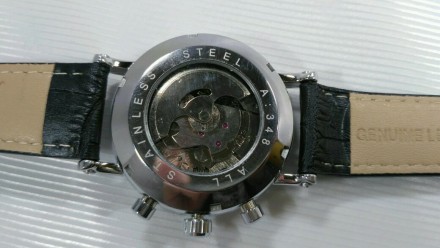 Стильные, брендовые часы от ТМ JARAGAR .

Характеристики:
- механизм: механик. . фото 4