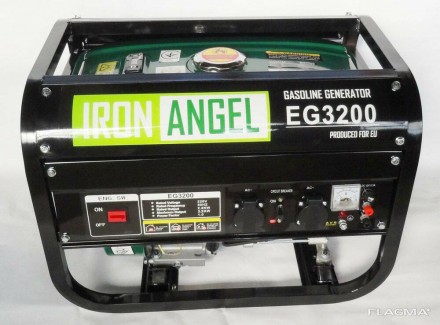 Генератор Iron Angel EG3200
Максимальная мощность (кВт): 
	3,0
	Номинальная мощн. . фото 2