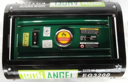 Генератор Iron Angel EG3200
Максимальная мощность (кВт): 
	3,0
	Номинальная мощн. . фото 3