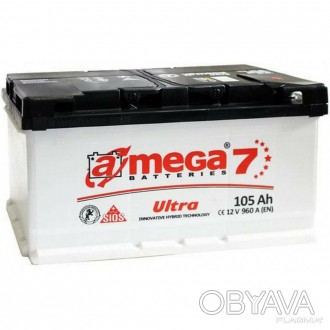 Аккумулятор A-Mega (6 СТ-105-А3 950 А "+" слева ) Ultra M7
Емкость : 105 Ач;
Пус. . фото 1