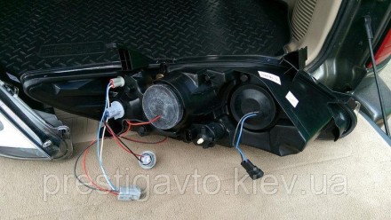 Передние диодные фары на Toyota Camry V40 2007-2011 годов выпускав комплект R+L,. . фото 11