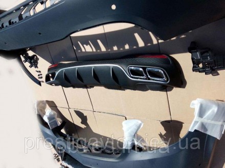  Комплект обвеса на Mercedes-Benz GLS-Class X166 стиль AMG
Обвес GLS63​​​​​​​ AM. . фото 4
