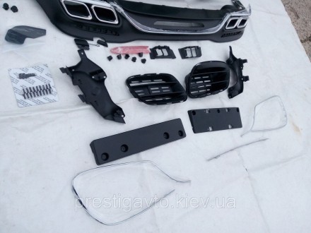 Комплект обвес S63 W222 AMG 2018
Недавно разработанный обвес AMG стал элегантным. . фото 4
