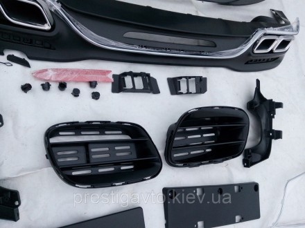 Комплект обвес S63 W222 AMG 2018
Недавно разработанный обвес AMG стал элегантным. . фото 10