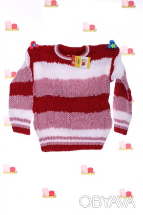 Свитер, крупная вязка, (красный)
Производитель-Турция
Вязанный свитер в широкую . . фото 1