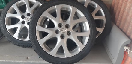 Продам диски Mazda R 18 оригинал, в идеальном состоянии на фото видно. Олег +380. . фото 7