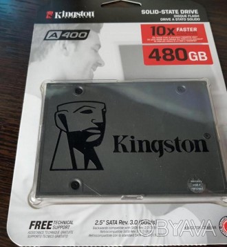 Продаю новый запечатанный Ssd-диск на 480 Гб Kingston SSDNow A400 2.5" Sata-3 (S. . фото 1