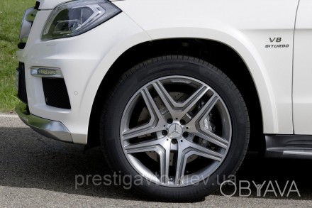 Литые диски в стиле AMG на Mercedes-Benz GL-Сlass W166 
Параметры дисков:
диамет. . фото 1