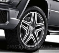 Титановые колесные диски AMG 9,5Jx20 ET50 на Mercedes-Benz G-Сlass W463
 Цвет "t. . фото 2