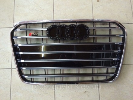 Решетка радиатора на Audi A6 с шильдиком S6 в кузове C7 (2012-2015) годов выпуск. . фото 4