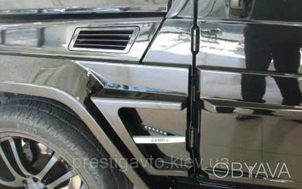 Накладки на крылья Brabus Widestar на Mercedes Benz G-Class W463: передние и зад. . фото 1