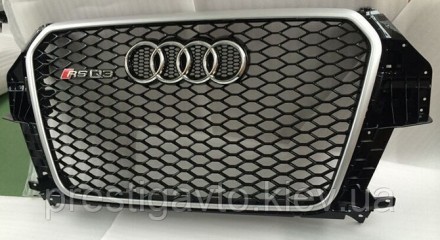 Решетка радиатора тюнинговая на Audi Q3 (2011-...) года выпуска 
Решетка Audi Q3. . фото 4
