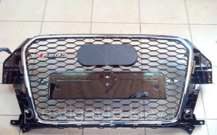 Решетка радиатора тюнинговая на Audi Q3 (2011-...) года выпуска 
Решетка Audi Q3. . фото 2