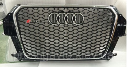 Решетка радиатора тюнинговая на Audi Q3 (2011-...) года выпуска 
Решетка Audi Q3. . фото 5