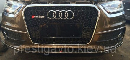 Решетка радиатора тюнинговая на Audi Q3 (2011-...) года выпуска 
Решетка Audi Q3. . фото 3