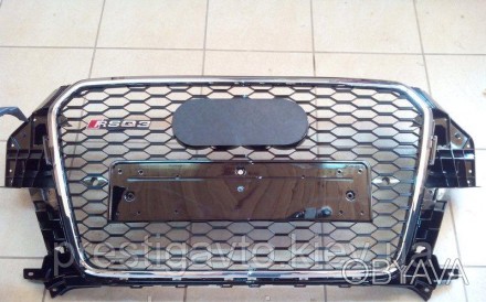 Решетка радиатора тюнинговая на Audi Q3 (2011-...) года выпуска 
Решетка Audi Q3. . фото 1