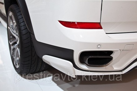 Комплект насадок на выхлопные трубы для BMW X6​. 
Декоративные насадки на глушит. . фото 7