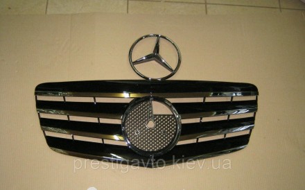 Решетка радиатора Mercedes E-Сlass W211 (2007-2009).
Украсить Ваш автомобиль мож. . фото 4