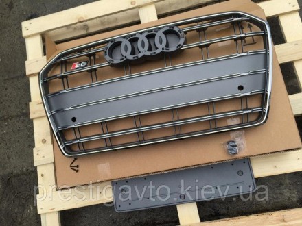 Решетка радиатора Audi A6 с 2014 годов выпуска - в стиле Audi S6.
Решетка радиат. . фото 5