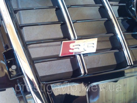  Решетка радиатора на Audi A3 2008-2012 годов выпуска в стиле S3 
Решетка радиат. . фото 3