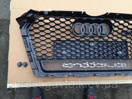  Решетка радиатора на Audi A4 c 2015 годов выпуска в стиле Audi RS4 
Решетка в с. . фото 7