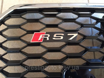 Решетка радиатора RS7 Quattro на Audi A7 (2014-...)
Решетка радиатора придаст ва. . фото 4