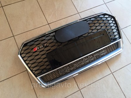 Решетка радиатора RS7 Quattro на Audi A7 (2014-...)
Решетка радиатора придаст ва. . фото 6