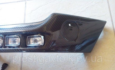 Карбоновые накладки бампера (клыки) Mercedes G-Class W463 (стиль G65 4x4, Brabus. . фото 9