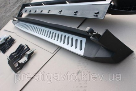 Пороги боковые на BMW X4 F26 (2014-...) - оригинал дизайн
Комплект: 2 шт. (цена . . фото 9