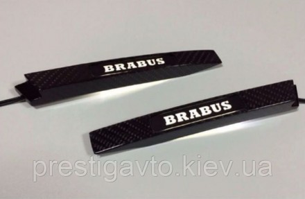 Карбоновые карандаши Mercedes G-Сlass W463 в обвес стиль BRABUS с LED
 Компания . . фото 2