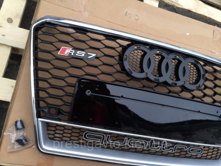 Решетка радиатора RS7 Quattro на Audi A7 (2011-2015)
Решетка радиатора придаст в. . фото 4