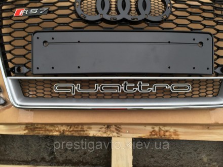 Решетка радиатора RS7 Quattro на Audi A7 (2011-2015)
Решетка радиатора придаст в. . фото 5