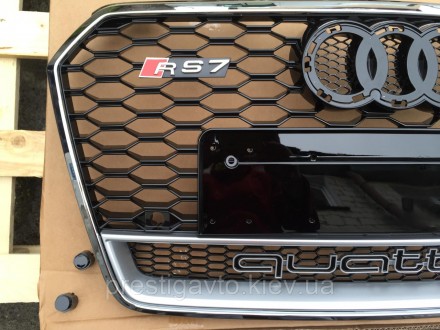 Решетка радиатора RS7 Quattro на Audi A7 (2015-...)
Решетка радиатора придаст ва. . фото 7
