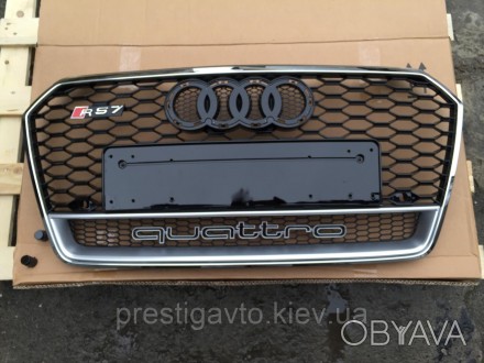 Решетка радиатора RS7 Quattro на Audi A7 (2015-...)
Решетка радиатора придаст ва. . фото 1