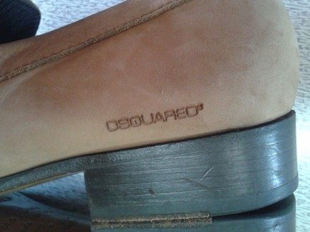 Мужские туфли loafer penny DSQUARED2 летние,нубук песочного цвета, легкие как та. . фото 5