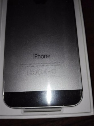 Новый оригинальный iphone 5s space gray 16gb/гб 100% neverlock Комплектация - за. . фото 6