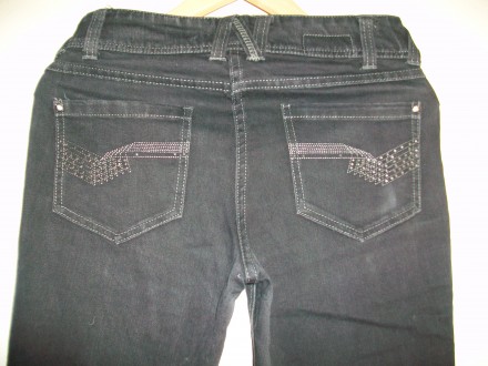 Черные джинсы
Джинсы Next в хорошем состоянии, размер 10/8. Замеры: Пот -40см, . . фото 2