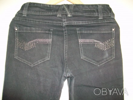 Черные джинсы
Джинсы Next в хорошем состоянии, размер 10/8. Замеры: Пот -40см, . . фото 1
