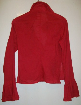 Блуза в отличном состоянии, легенькая. Р – 38/S. Яркий, красивый цвет, оригиналь. . фото 4